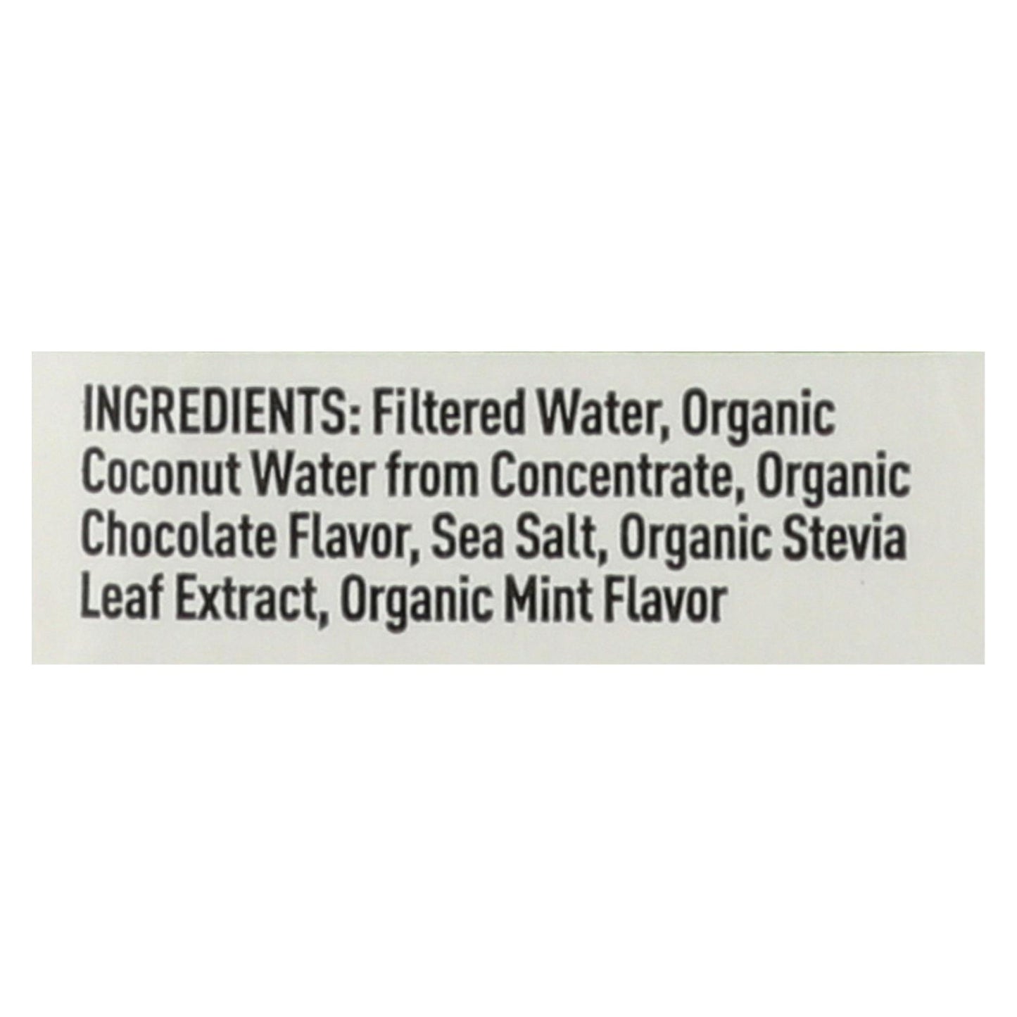 Nooma Electrolite Drink - Organic - Chocolate Mint - Case Of 12 - 16.9 Fl Oz