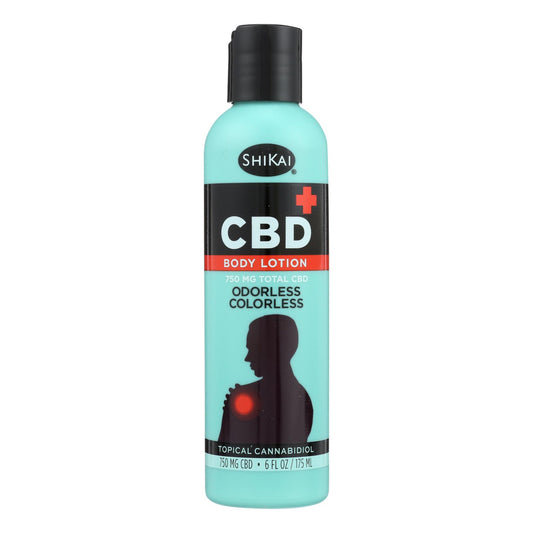 Shikai Products - Body Lotion Cbd - 1 Each - 6 Fz