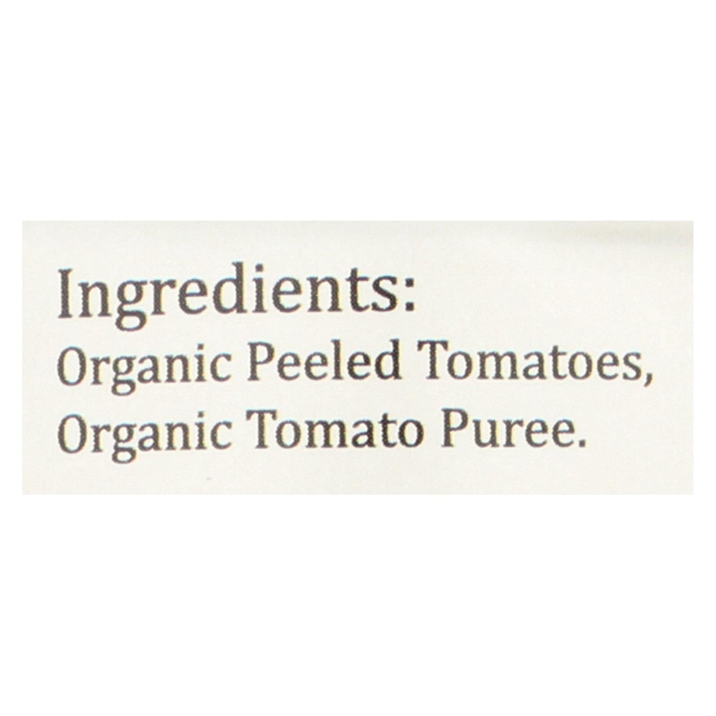 Organico Bello Tomatoes - Organic - Whole - Case Of 12 - 14.28 Oz