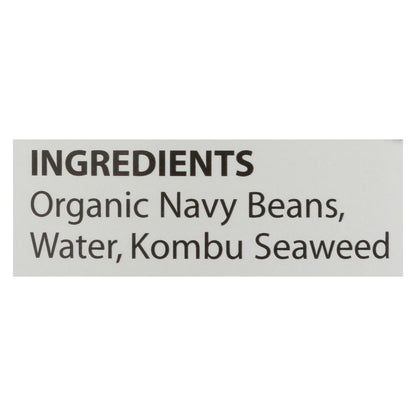 Eden No Salt Added Organic Navy Beans  - Case Of 12 - 29 Oz