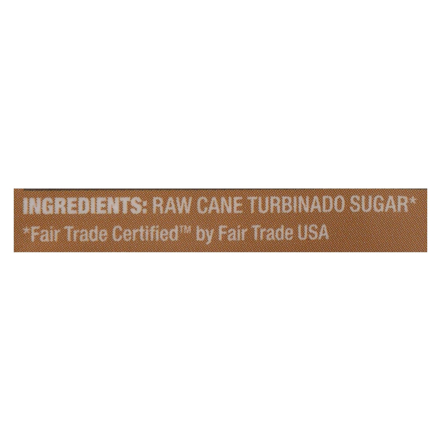 Wholesome Sweeteners Sugar - Natural Raw Cane - Turbinado - Fair Trade - 1.5 Lb - Case Of 12