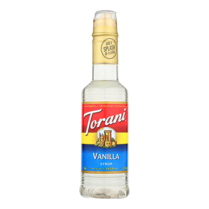 Torani - Coffee Syrup - Vanilla - Case Of 4 - 12.7 Fl Oz.