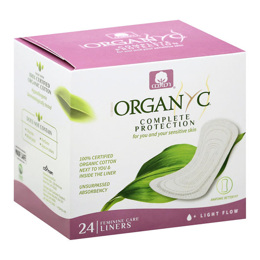 Organyc - Panty Liners Ctn Folded - 1 Each - 24 Ct