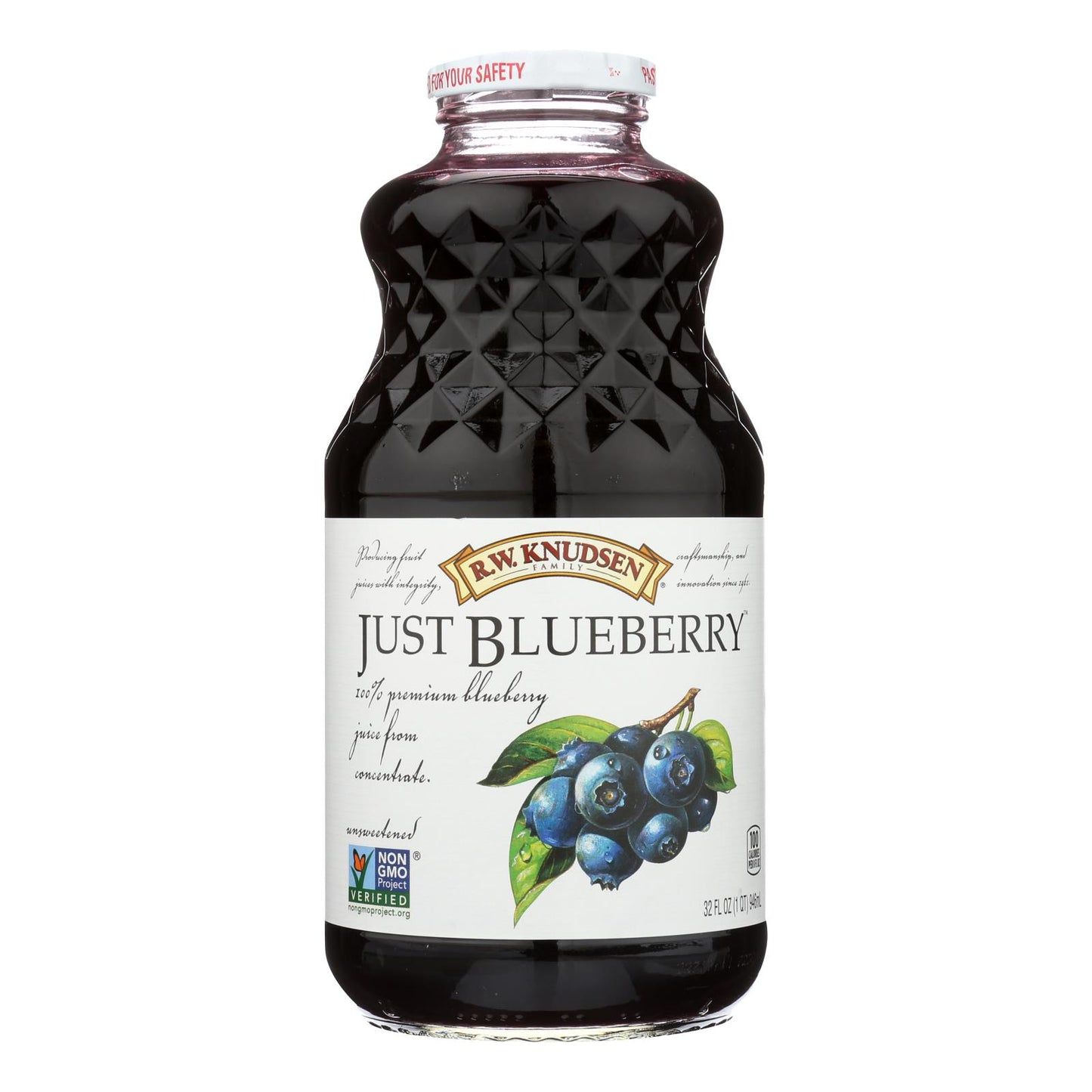 R.w. Knudsen - Juice - Just Blueberry - Case Of 6 - 32 Fl Oz