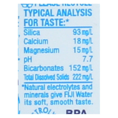 Fiji Natural Artesian Water Natural Water - Case Of 24 - 16.9 Fl Oz.